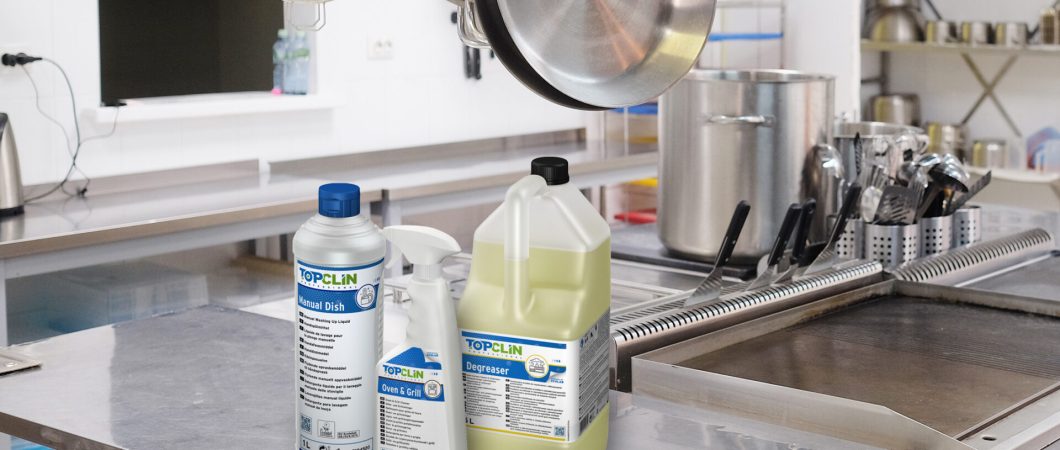 Linea TOPCLIN – Prodotti per le attività di pulizia nella ristorazione