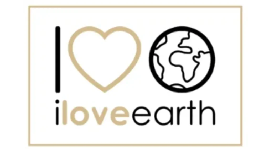 Marchio registrato del brand ecosostenibile iloveearth per prodotti e forniture alberghiere ecologiche.
